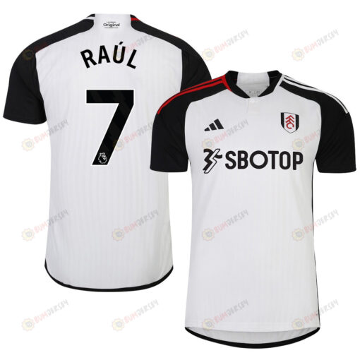 Ra?l Jim?nez 7 Fulham FC 2023-24 Premier League Home Men Jersey - White