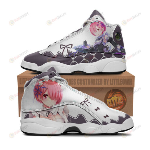 Ram Shoes Re Zero Anime Air Jordan 13 Shoes Sneakers