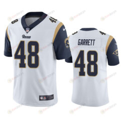 Rams Chris Garrett 48 Vapor Limited White Jersey Men's