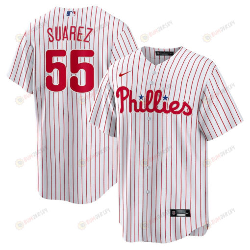 Ranger Su?rez 55 Philadelphia Phillies Men Jersey - White