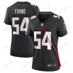 Rashaan Evans Atlanta Falcons Women's Game Player Jersey - Black