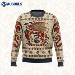 Rathalos Monster Hunter Ugly Sweaters For Men Women Unisex