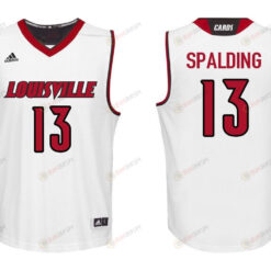 Ray Spalding 13 Louisville Cardinals College Basketball Men Jersey - White