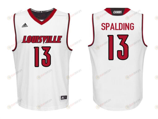 Ray Spalding 13 Louisville Cardinals College Basketball Men Jersey - White
