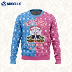 Re Zero Ram and Rem Christmas Ugly Sweaters For Men Women Unisex