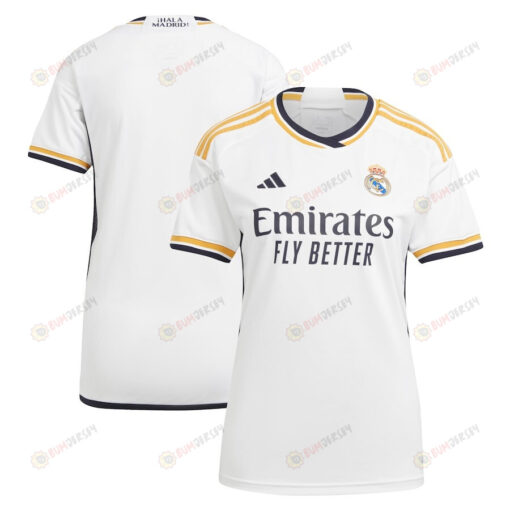 Real Madrid 2023-24 Home Women Jersey - White