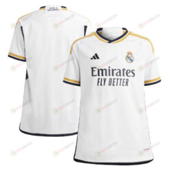 Real Madrid 2023-24 Home Youth Jersey - White