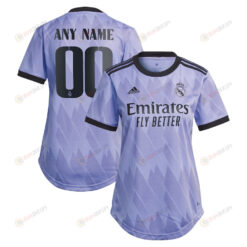 Real Madrid Women 2022/23 Away Custom Jersey - Purple