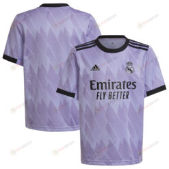 Real Madrid Youth 2022/23 Away Player Jersey - Purple