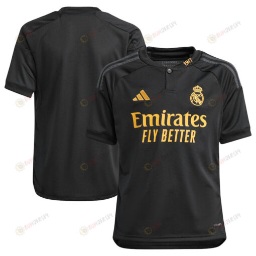 Real Madrid Youth 2023/24 Third Jersey - Black