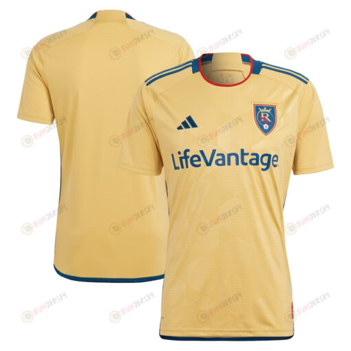 Real Salt Lake 2023 The Beehive State Kit Men Jersey - Gold