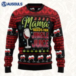 Red Wine Mama Ugly Sweaters For Men Women Unisex