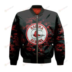 Regina Red Sox Bomber Jacket 3D Printed Camouflage Vintage