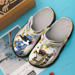 Regular Show Colorful Cute Crocs Crocband Clog Comfortable Water Shoes - AOP Clog