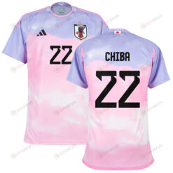 Remina Chiba 22 Japan Women's National Team 2023-24 World Cup Away Men Jersey