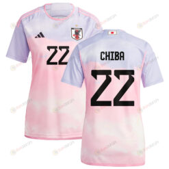 Remina Chiba 22 Japan Women's National Team 2023-24 World Cup Away Women Jersey