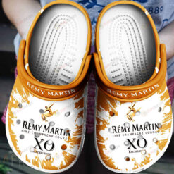 Remy Martin XO Logo Splatter Pattern Crocs Classic Clogs Shoes - AOP Clog