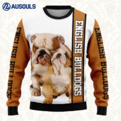 Rescued English Bulldog Ugly Sweaters For Men Women Unisex