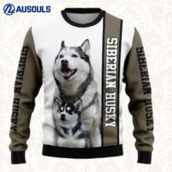Rescued Siberian Husky Ugly Sweaters For Men Women Unisex