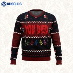Resident Evil You Died Ugly Sweaters For Men Women Unisex