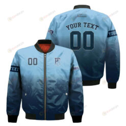 Rhode Island Rams Fadded Bomber Jacket 3D Printed