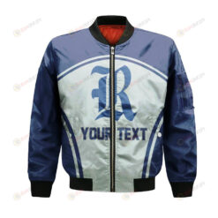 Rice Owls Bomber Jacket 3D Printed Custom Text And Number Curve Style Sport
