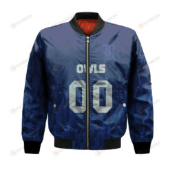 Rice Owls Bomber Jacket 3D Printed Team Logo Custom Text And Number