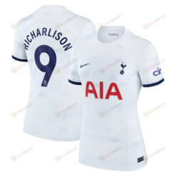 Richarlison 9 Tottenham Hotspur 2023/24 Home Women Jersey - White