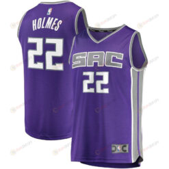 Richaun Holmes Sacramento Kings Fast Break Player Jersey - Icon Edition - Purple