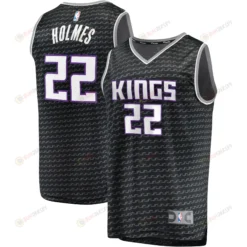 Richaun Holmes Sacramento Kings Fast Break Player Jersey - Statement Edition - Black