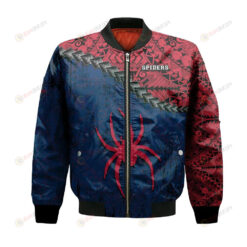 Richmond Spiders Bomber Jacket 3D Printed Grunge Polynesian Tattoo