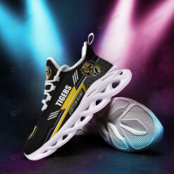 Richmond Tigers Logo Beehive Pattern Custom Name 3D Max Soul Sneaker Shoes