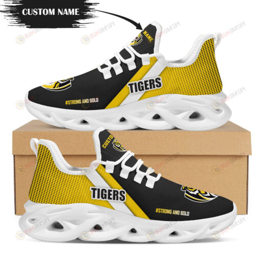 Richmond Tigers Logo Custom Name Pattern 3D Max Soul Sneaker Shoes