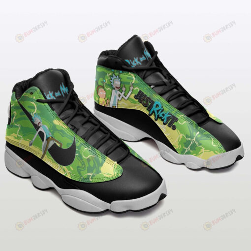 Rick And Morty Air Jordan 13 Sneakers 3D Sport Shoes