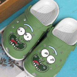 Rick And Morty Crocs Classic Clogs Shoes In Green - AOP Clog