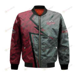 Rider Broncs Bomber Jacket 3D Printed Abstract Pattern Sport