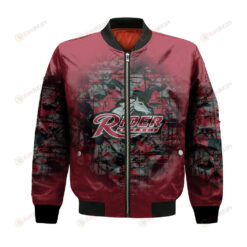 Rider Broncs Bomber Jacket 3D Printed Camouflage Vintage