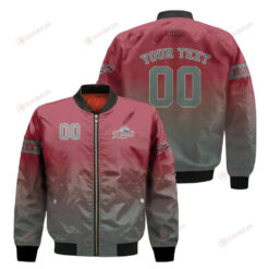 Rider Broncs Fadded Bomber Jacket 3D Printed