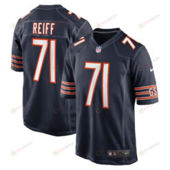 Riley Reiff Chicago Bears Game Player Jersey - Navy