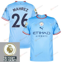 Riyad Mahrez 26 Manchester City 2022-2023 Home Men Jersey - Sky Blue