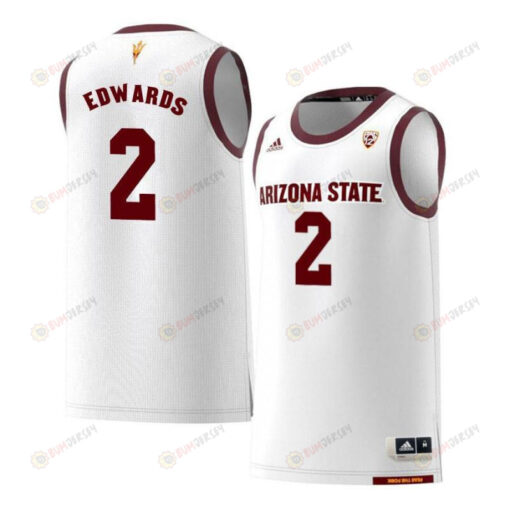 Rob Edwards 2 Arizona State Sun Devils Retro Basketball Men Jersey - White