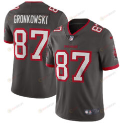 Rob Gronkowski 87 Tampa Bay Buccaneers Alternate Vapor Limited Jersey - Pewter