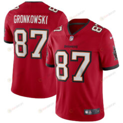 Rob Gronkowski 87 Tampa Bay Buccaneers Vapor Limited Jersey - Red