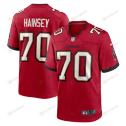Robert Hainsey 70 Tampa Bay Buccaneers Game Jersey - Red