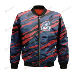 Robert Morris Colonials Bomber Jacket 3D Printed Sport Style Team Logo Pattern