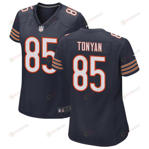 Robert Tonyan 85 Chicago Bears WoMen's Jersey - Navy