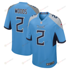 Robert Woods 2 Tennessee Titans Alternate Game Men Jersey - Light Blue Jersey