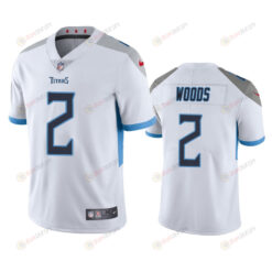 Robert Woods 2 Tennessee Titans White Vapor Limited Jersey
