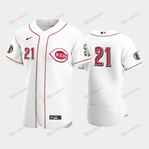 Roberto Clemente Day Reds 21 White Jersey Jersey