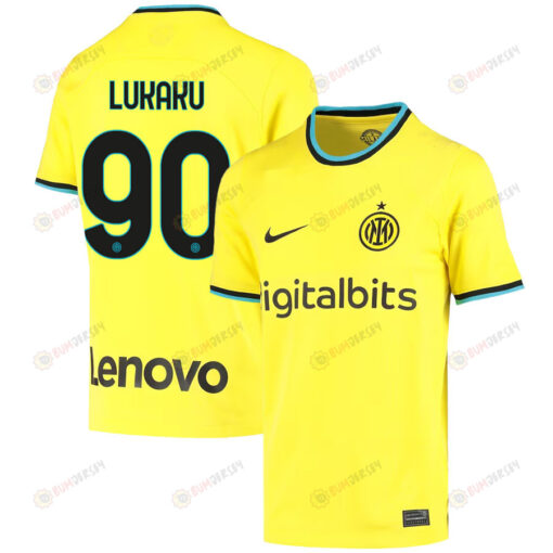 Romelu Lukaku 90 Inter Milan 2022/23 Third Jersey - Youth